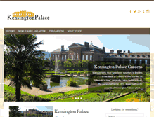 Tablet Screenshot of kensingtonpalace.net